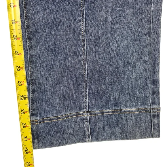 NWT Mica Jeans - High Rise Wide Leg Blue Denim Womens Jeans - Picture 9 of 16